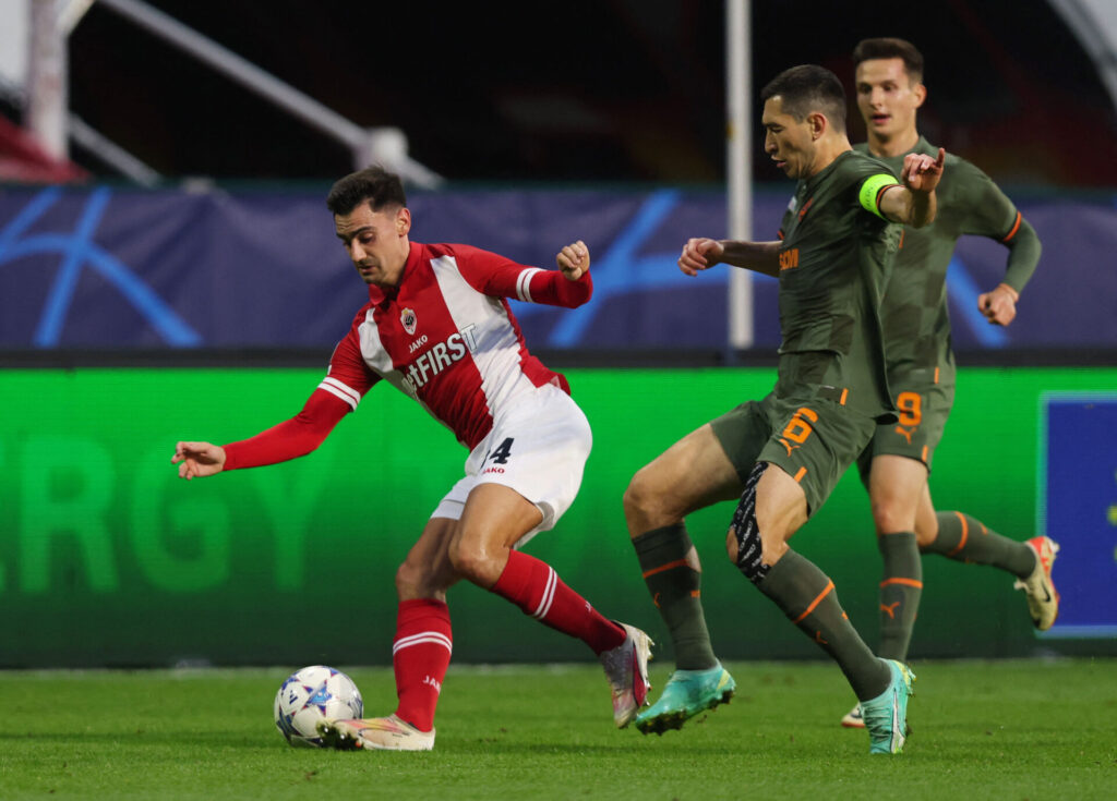 Mål og highlights fra Champions League-kampen mellem Antwerp og Shakhtar.