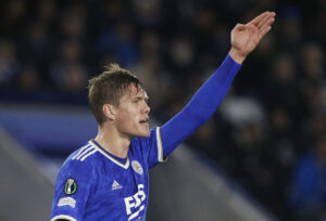 Jannik Vestergaard scorede for Leicester