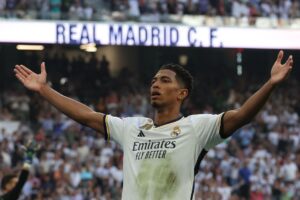 Jude Bellingham scorede igen igen, da Real Madrid slog Osasuna.