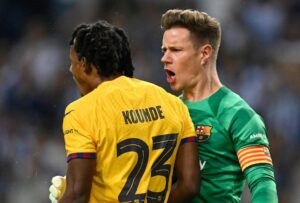 Jules Kounde er ude med skade for FC Barcelona