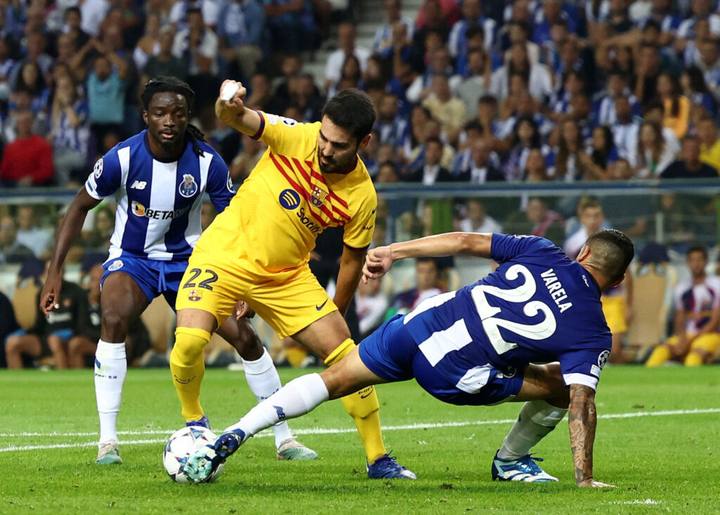 Mål og highlights fra Champions League-kampen mellem FC Porto og FC Barcelona.