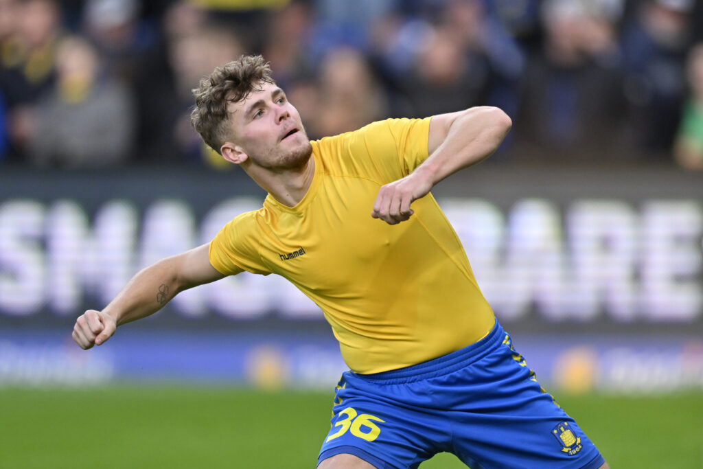 Mathias Kvistgaarden har ikke travlt med at skifte væk fra Brøndby IF.