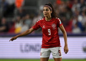 Nadia Nadim har fået kritik for at dele et opslag på mediet X.
