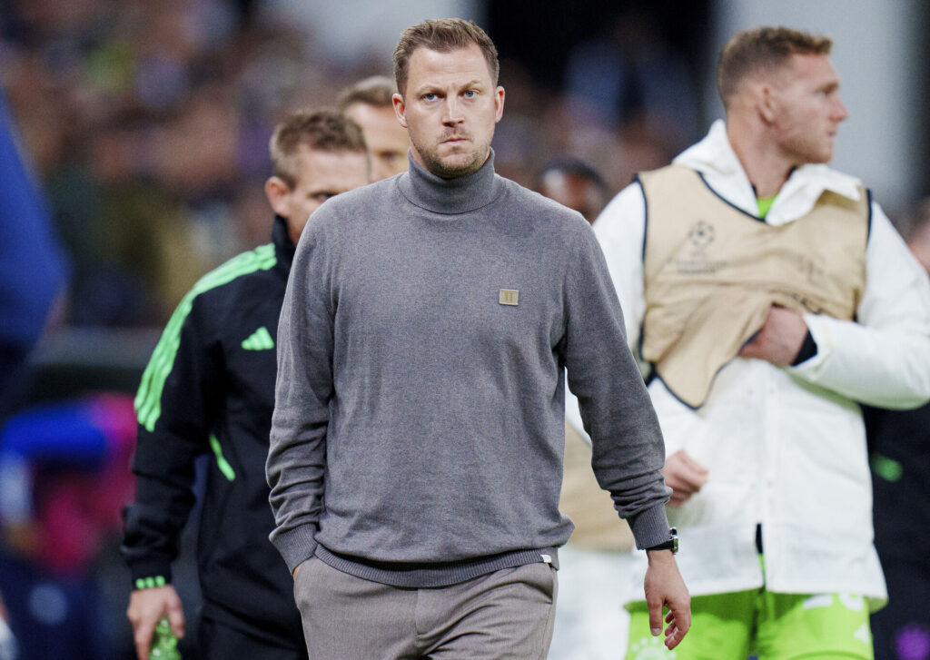 Jacob Neestrup tror på point på Old Trafford.