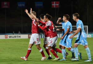San-Marino-stopper sviner Rasmus Højlund på Instagram