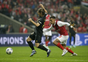 Her kan du se højdepunkterne fra kampen mellem Braga og Real Madrid.