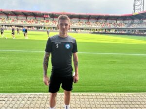 Oliver Sonne venter på at få at vide, om han er med i landsholdstruppen for Chile.