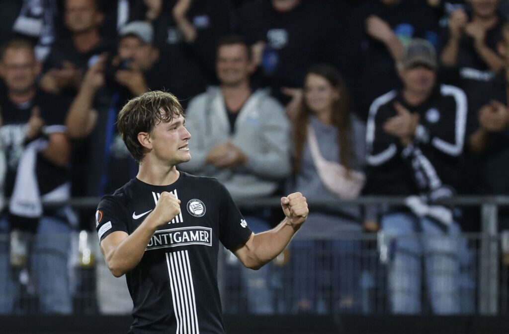 William Bøving kom på tavlen, da Sturm Graz torsdag vandt