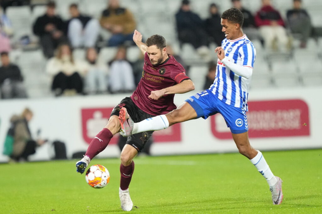 Superligakampen mellem OB og FC Midtjylland mandag den 23. oktober.