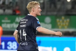 Tobias Mølgaard var ikke tilfreds efter nederlaget til Viborg søndag aften.