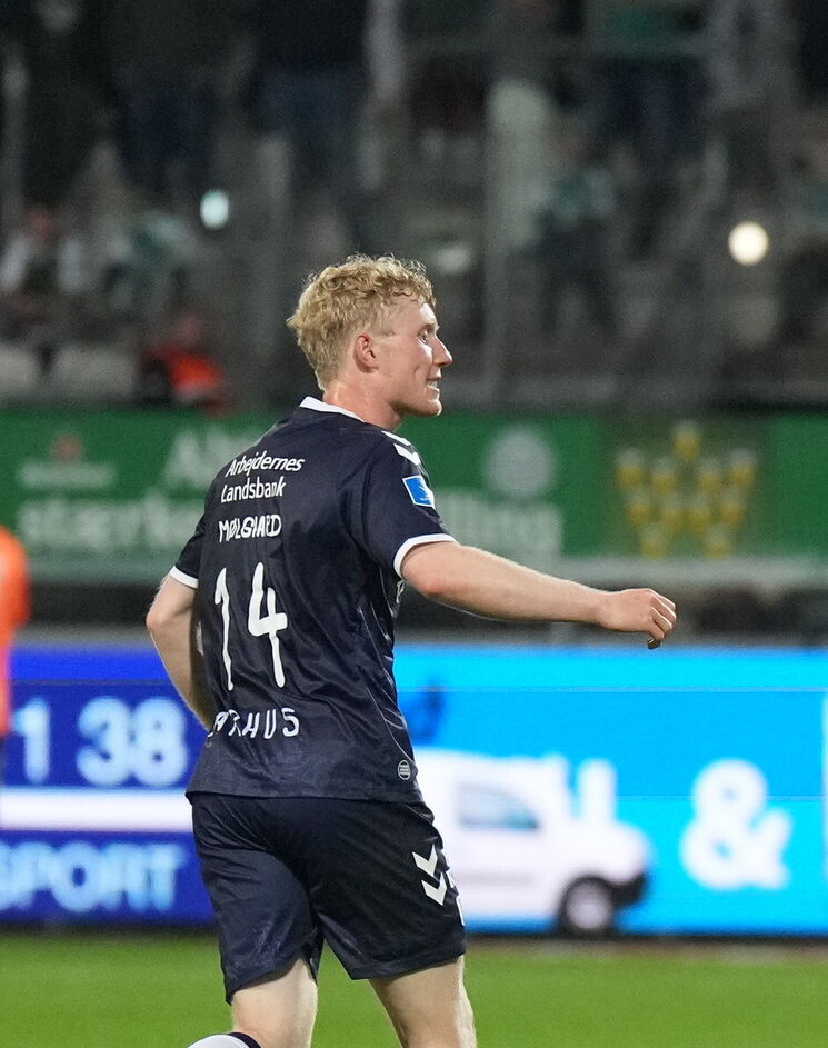 Tobias Mølgaard var ikke tilfreds efter nederlaget til Viborg søndag aften.