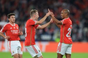 Mål og highlights fra kampen mellem benfica og Inter.