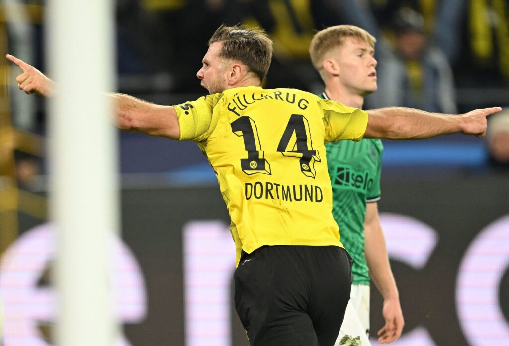 Dortmund slog tirsdag aften Newcastle i Champions League.