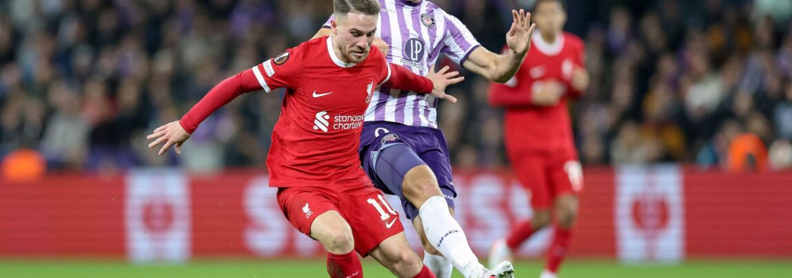 Liverpool tabte overraskende til Toulouse på udebane i UEFA Europa League.