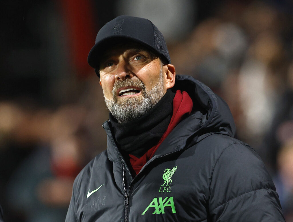 Jürgen Klopp storroser Thomas Frank og Brentford