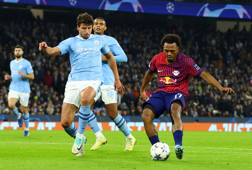 Mål og highlights fra kampen mellem Manchester City og RGB Leipzig.