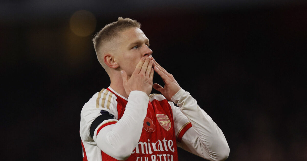 Mål og Highlights: Zinchenko smækker Arsenal på andenpladsen i Premier League Foto: Andrew Couldridge/Reuters/Ritzau Scanpix