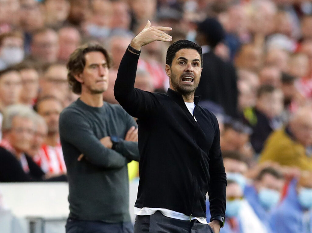 Mikel Arteta har stor respekt for både Thomas Frank og Brentford.