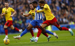 Ansu Fati dribler mod Sheffield United