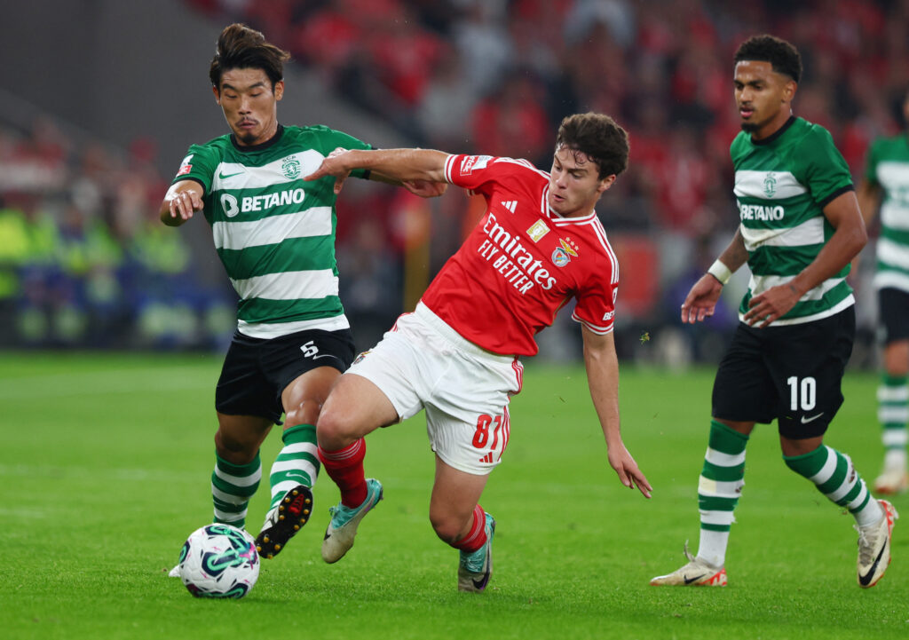 Manchester United holder angiveligt øje med Joao Neves.