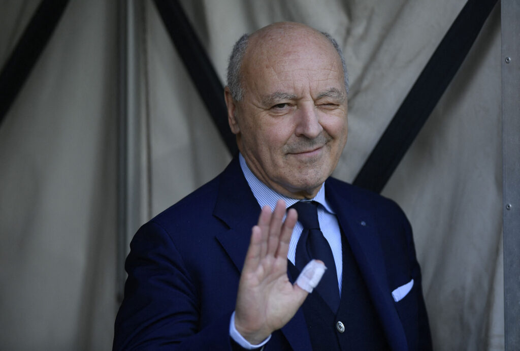 Giuseppe Marotta bekræfter, at Inter arbejder på at forlænge med Lautaro Martinez.