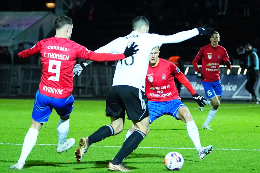 Mål og highlights fra superligakampen mellem Hvidovre IF og Vejle Boldklub.