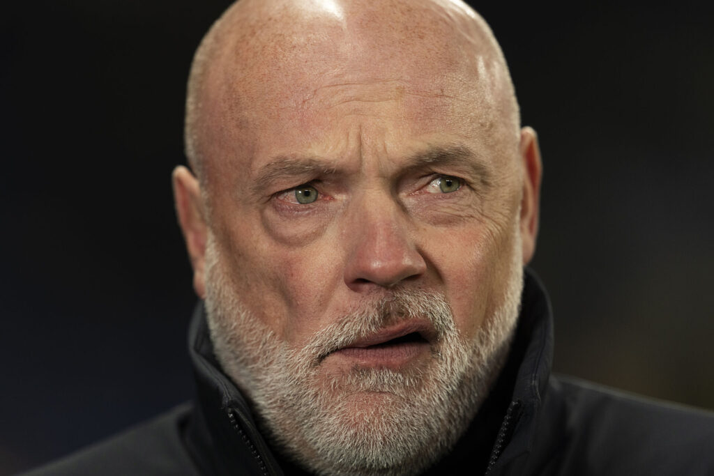 Uwe Rösler i kampen mellem AGF og Brøndby.