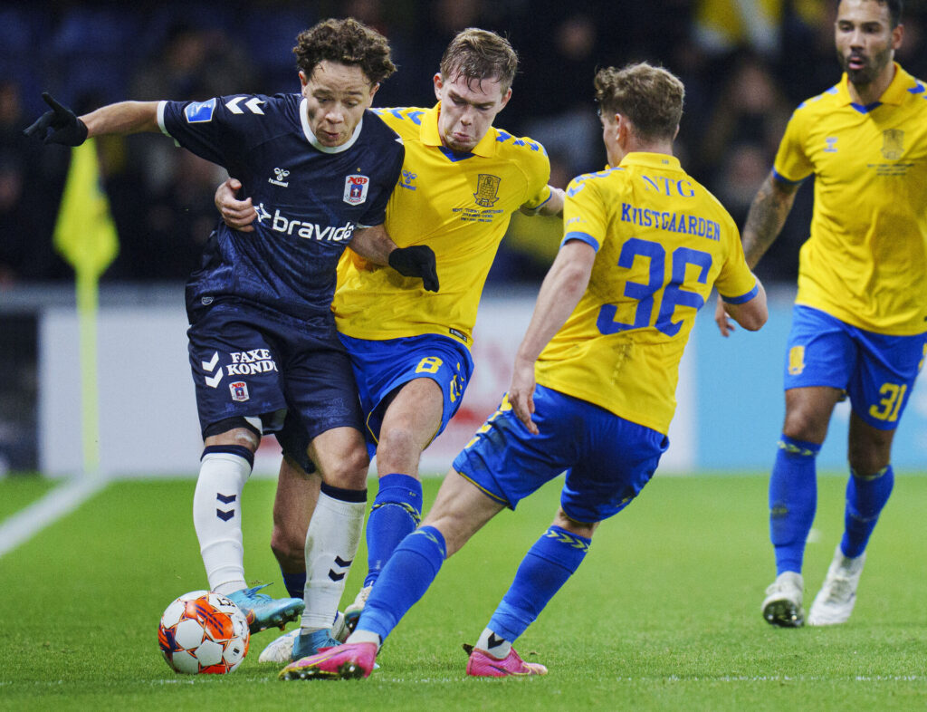 AGF's Mikael Anderson, Tobias Bech og Uwe Rösler sætter ord på pokalkvartfinalerne mod Brøndby.