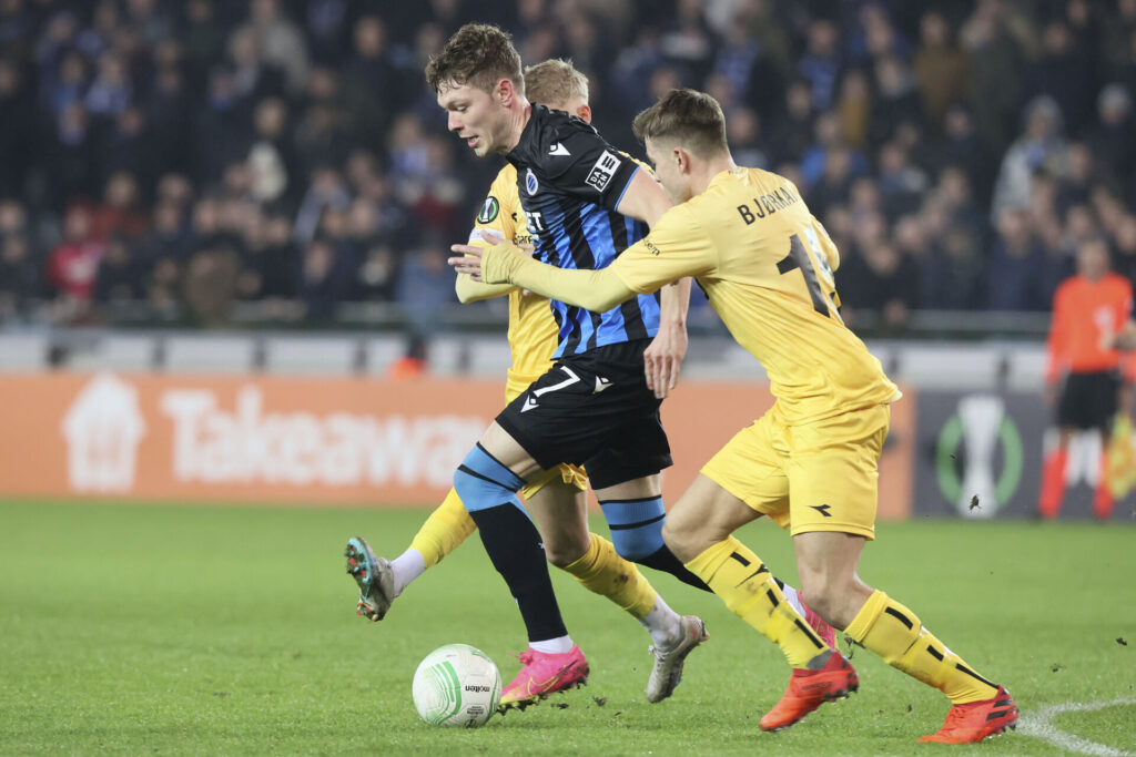 Club Brugge med Andreas Skov Olsen og Casper Nielsen er videre som gruppevindere i Conference League.