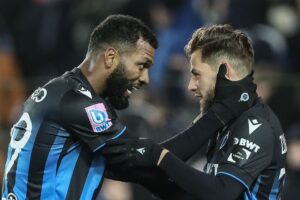 Philip Zinckernagel både scorede og assisterede for Club Brügge mod Standard Liege.