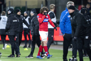 Alexander Lind var naturligvis påvirket efter sammenstødet med Martin Fraisl.