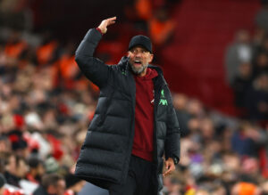 Jürgen Klopp i Liverpools sejr over West Ham.