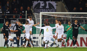 Saarbrucken slog Eintracht Frankfurt i DFB Pokalen.