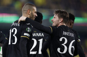 Anders Dreyer er sammen med Kasper Dolberg i god form for Anderlecht.