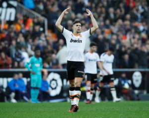 Tre røde kort Getafe mod Valencia