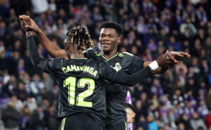 Carlo ANcelotti har ingen betænkeligheder ved at bruge Aurelien Tchouameni i midterforsvaret.