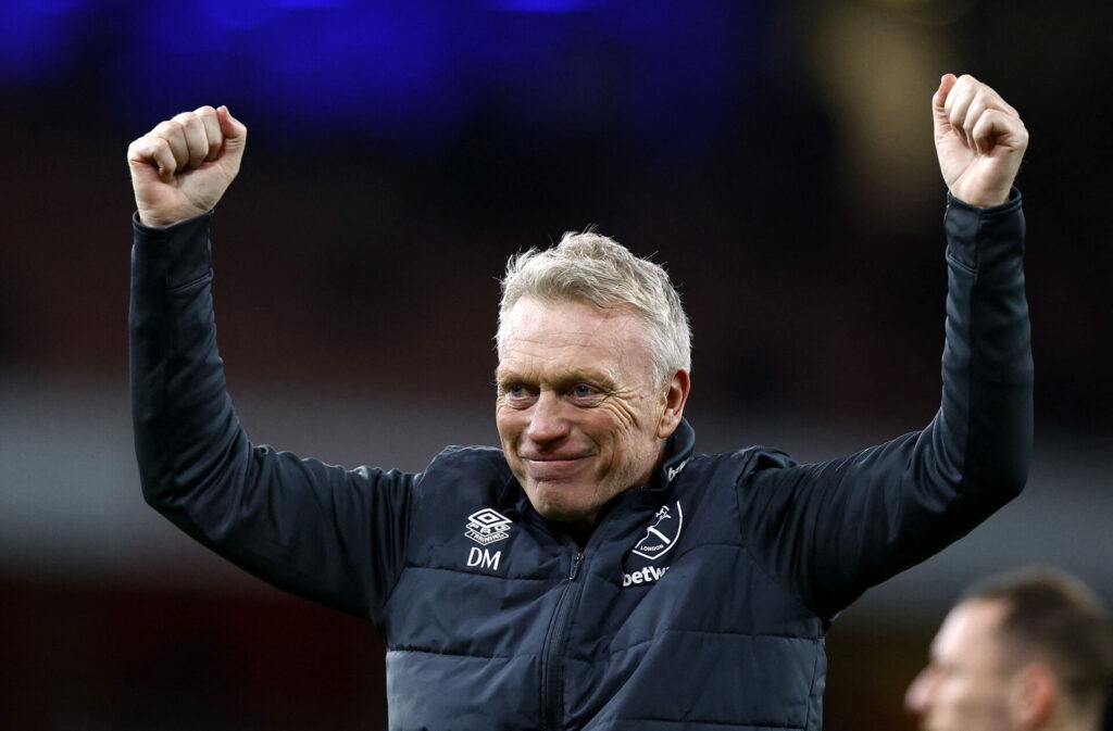 David Moyes har netop vundet mod Arsenal og er på vej til at forlænge sin kontrakt med West Ham