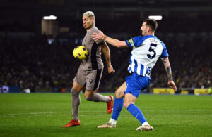 Brighton har besøg af Tottenham i Premier League.