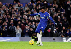 Noni Madueke blev matchvinder i kampen mellem Chelsea og Crystal Palace.