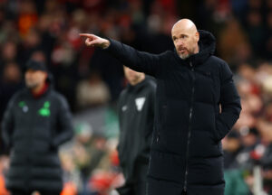 Erik ten Hag er meget tilfreds med Uniteds præstation på Anfield.