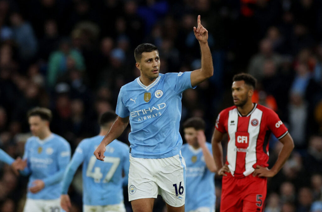 Mål og Highlights fra kampen mellem Manchester City og Sheffield United.