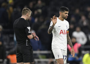 Cristian Romero er skadet i fire til fem uger.