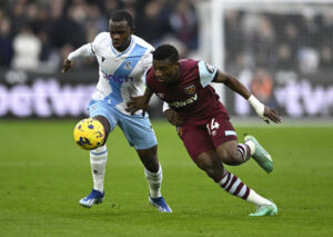 Mohammed Kudus scorede igen for West Ham, da de mødte Crystal Palace hjemme.