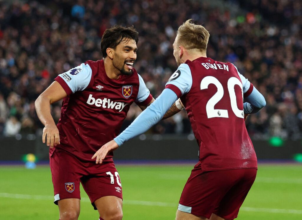 Mål og Highlights fra kampen i Premier League mellem West Ham og Manchester United.