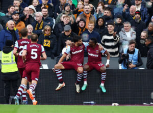 Mohammed Kudus og Lucas Paquetta var afgørende i West Hams sejr over Wolves.