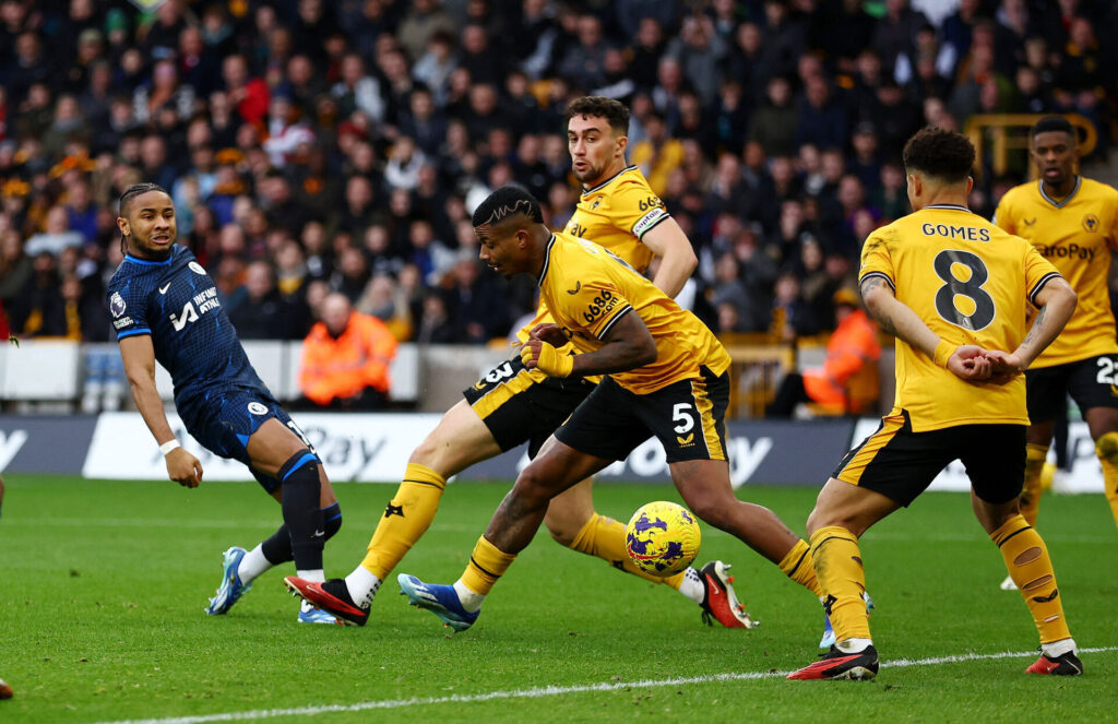 Wolves sejrede over Chelsea, da de to tørnede sammen juleaften i Premier League.