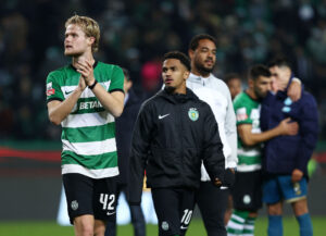 Morten Hjulmand spillede fuld tid i Sportings ligacup-avancement.