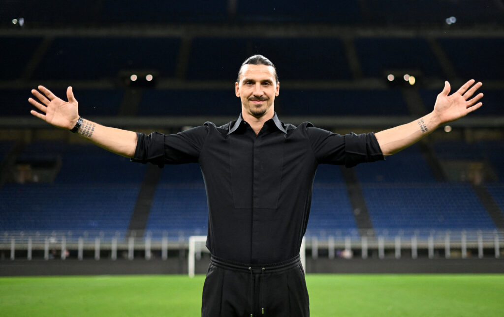 Zlatan Ibrahimovic tilbage i AC Milan