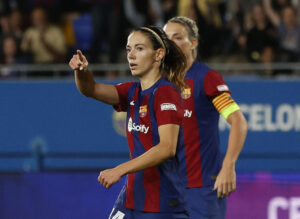 Aitana Bonmati i Champions League for FC Barcelona.