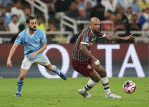 Bernardo Silva i kamp mod Fluminense, i finalen af VM for klubhold.